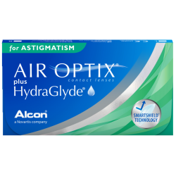 AIR OPTIX PLUS HYDRAGLYDE FOR ASTIGMATISM 6 PACK